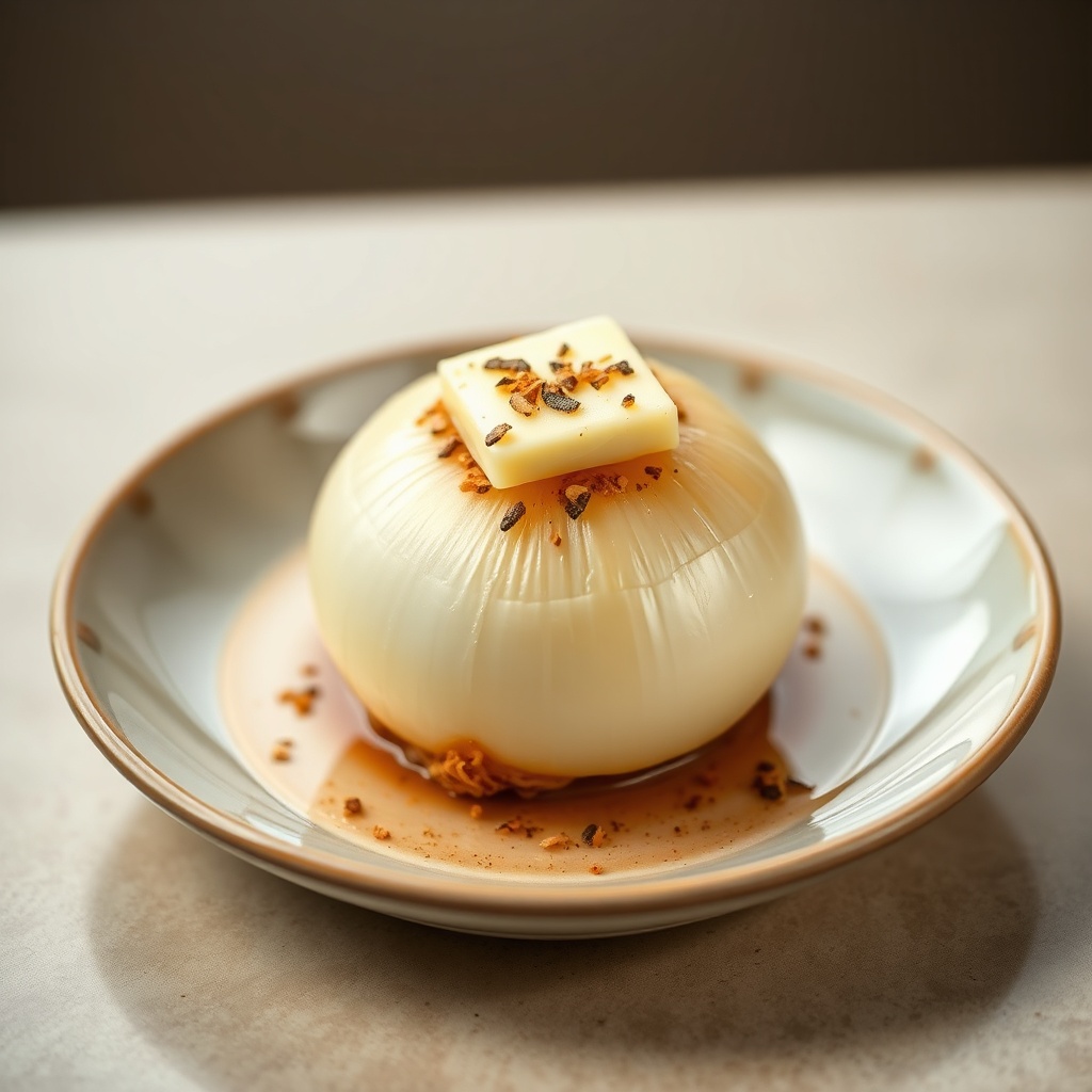 玉ねぎの丸ごとレンジ蒸し