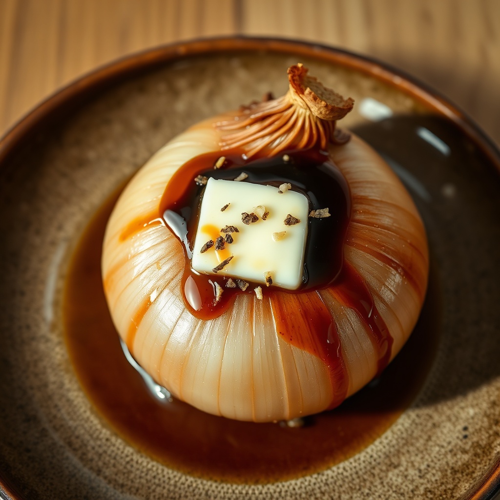 新玉ねぎの丸ごとレンジ蒸し