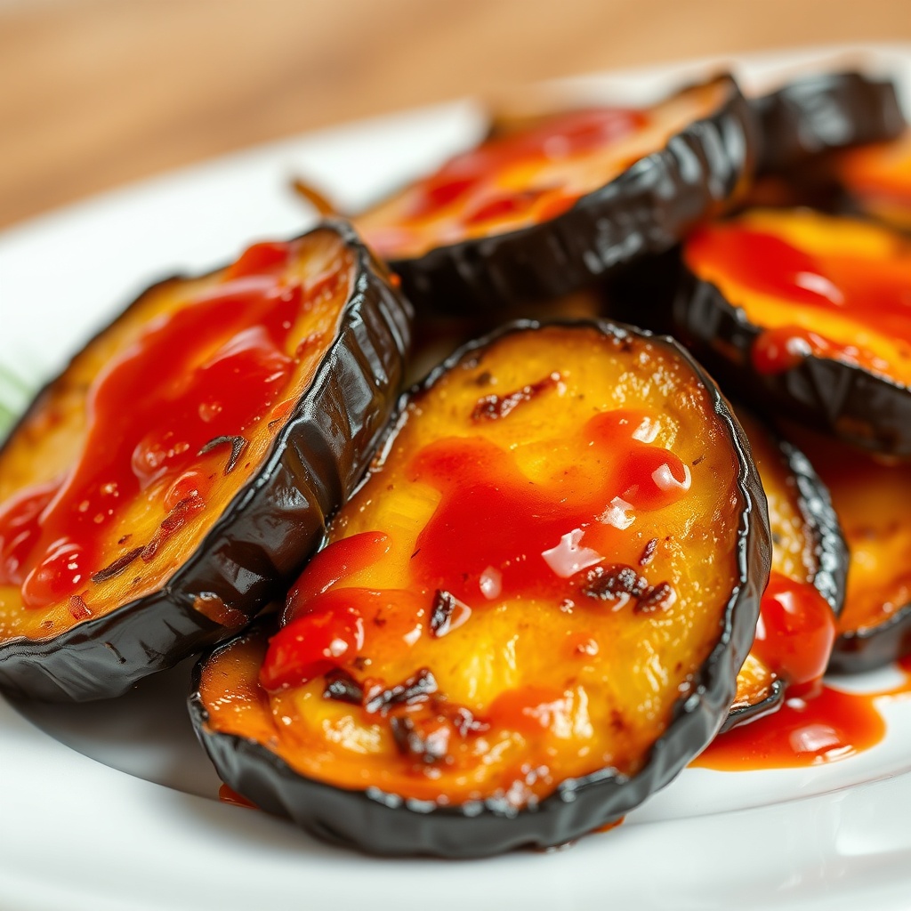 Pan-Seared Spicy Eggplant